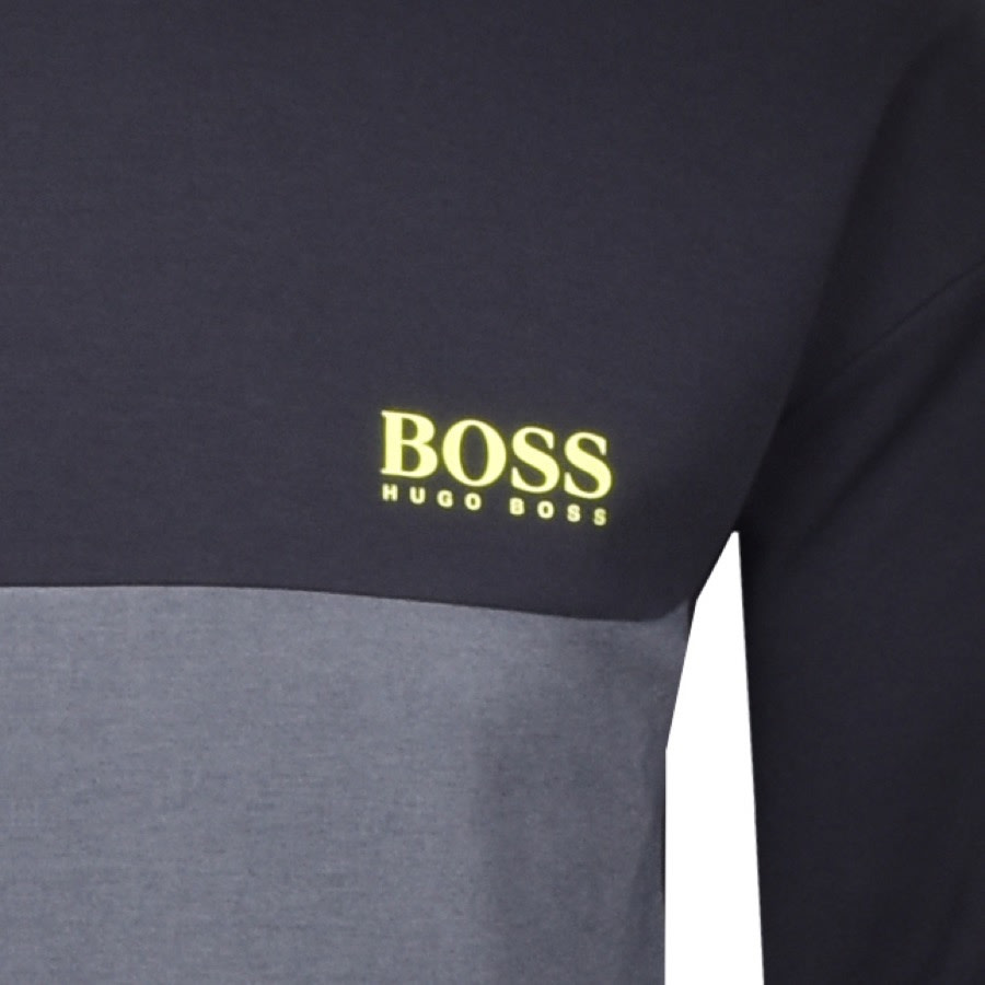 Alternative Image for ProductBOSS Bodywear Logo Crew Neck Sweatshirt Navy3